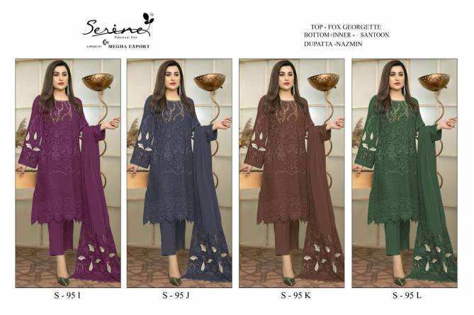 S 95 By Serine I To L Pakistani Suits Catalog
